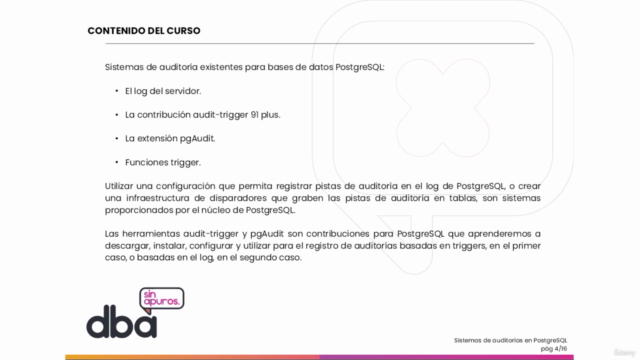 Sistemas de Auditorías en PostgreSQL – Screenshot 4