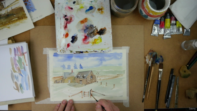 GET READY FOR WATERCOLOUR PAINTING ! – Screenshot 4