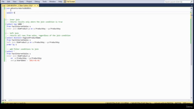 SQL Mastery For Data Science – Screenshot 1