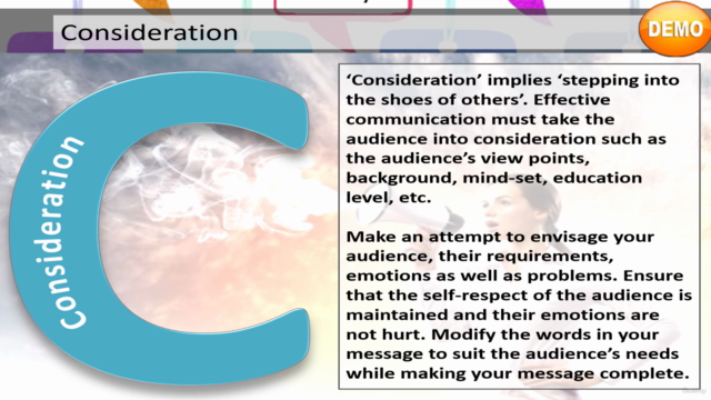 Seven Cs of Effective Communication – Screenshot 3