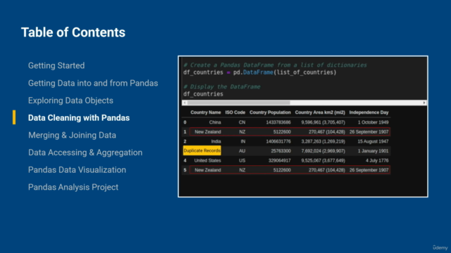 Essential Guide to Python Pandas – Screenshot 4