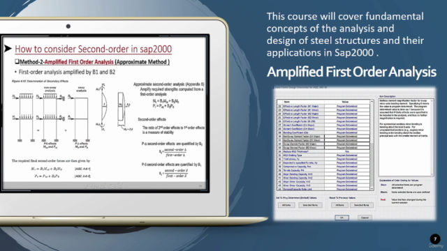Structural Steel Design according to AISC 360 using SAP2000 – Screenshot 2