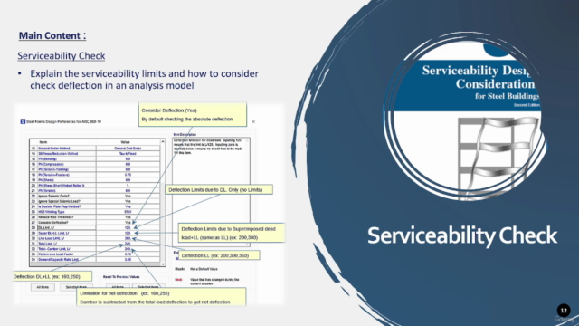 Structural Steel Design according to AISC 360 using SAP2000 – Screenshot 3