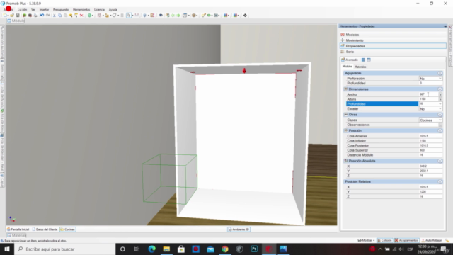 Aprende diseño y construcción de muebles con PROMOB PLUS – Screenshot 1