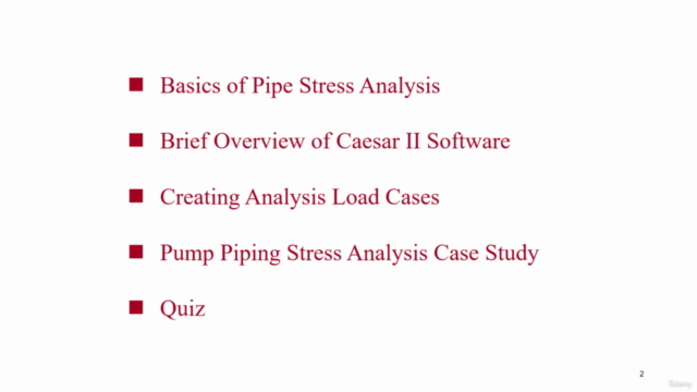 Pump Piping Stress Analysis Using Caesar II Software - Screenshot_01
