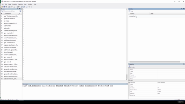Machine Learning and Data Science in STATA – Screenshot 4