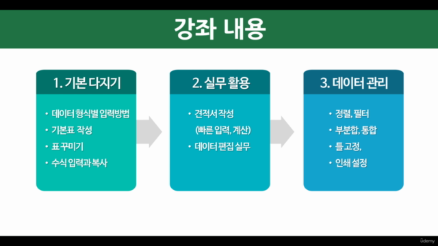 엑셀 기초 실무핵심만 뽑아 하루에 끝내기 – Screenshot 2
