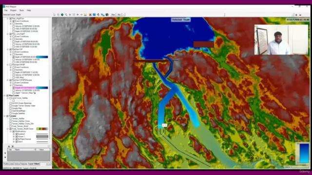 Flooding Risk Assessment with Hec-Ras, Hec-HMS, QGIS - Screenshot_03