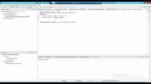 SAP ABAP On HANA | Native HANA | AMDP | CDS | – Screenshot 2