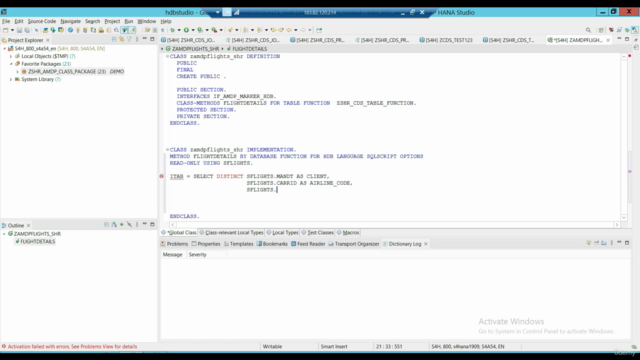 SAP ABAP On HANA | Native HANA | AMDP | CDS | – Screenshot 4