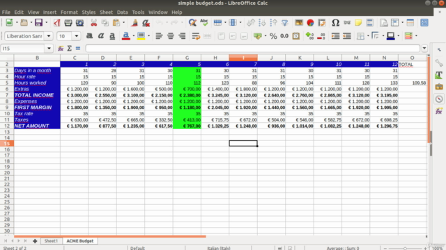 Learn LibreOffice now, start using the FREE suite: Calc – Screenshot 2