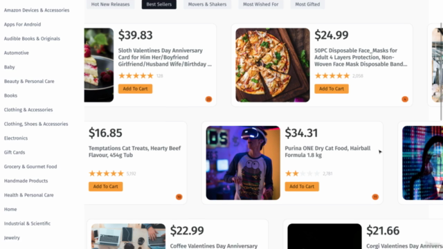LinkedIn & Amazon Web App Design with Figma (2022) – Screenshot 1