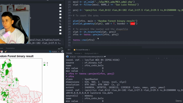 Análisis espacial - Modelos de Distribución de Especies en R – Screenshot 4