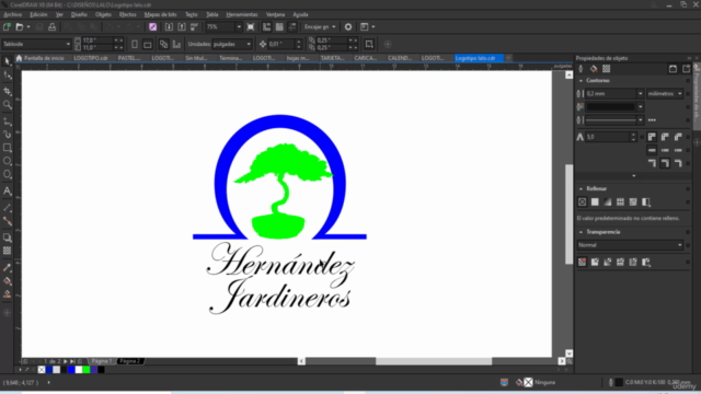 Diseño gráfico e impresión con CorelDraw – Screenshot 3