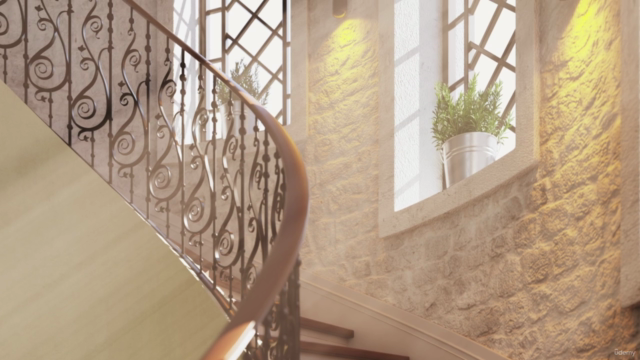 İç Mekan Tasarımı (AutoCAD, 3ds MAX & Vray) – Screenshot 2