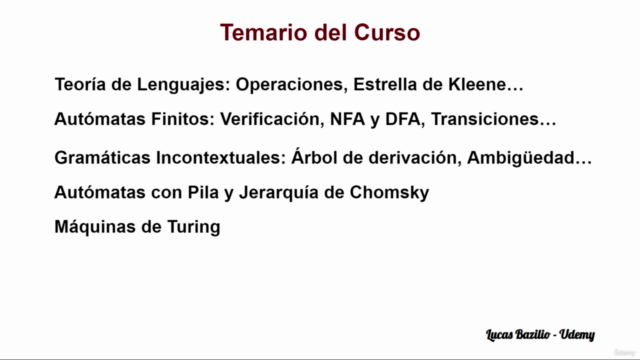 Teoría de la Computación 25h Curso COMPLETO – Screenshot 3