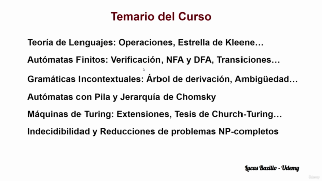Teoría de la Computación 25h Curso COMPLETO – Screenshot 4