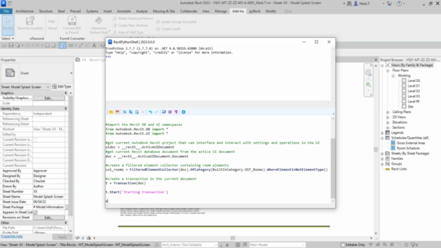 Python for Revit: Building Custom Tools - Screenshot_03