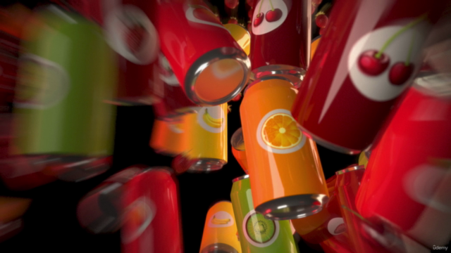 Model a Soda Can in Cinema 4D – Screenshot 1