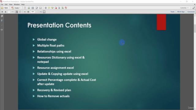 Advanced Planning Tips Using Primavera P6 – Screenshot 1