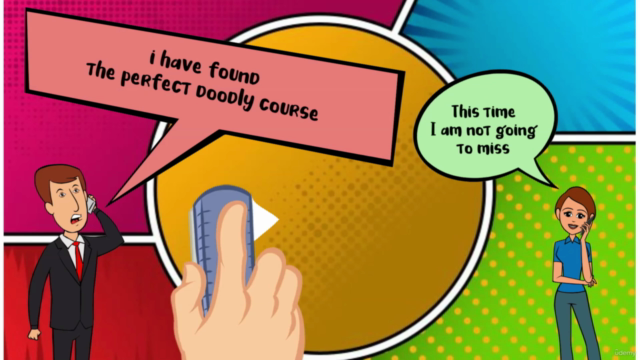 DOODLY WHITE BOARD ANIMATION Mastery course – Screenshot 1