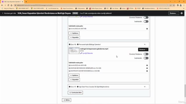 SGK, İnsan Kaynakları İşlemleri Bordrolama ve MuhSgk Beyanı – Screenshot 4
