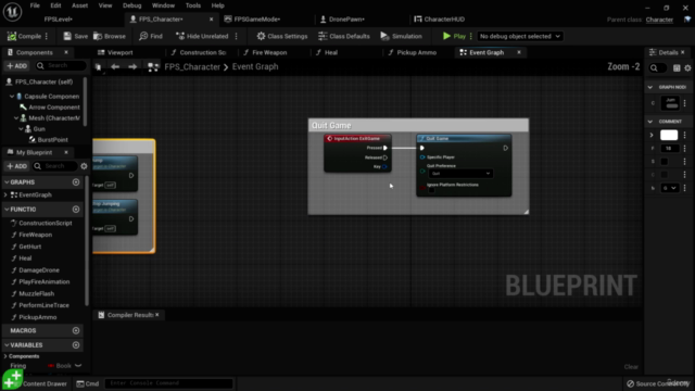 Unreal Engine 5 Blueprints: First Person Shooter (FPS) – Screenshot 3