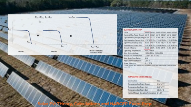 Solar PV: Theory, Calculations and NABCEP  Exam Preparation - Screenshot_01
