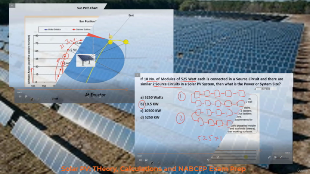 Solar PV: Theory, Calculations and NABCEP  Exam Preparation - Screenshot_03