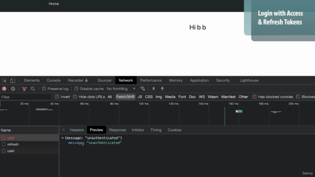 The Ultimate Authentication Course with Django and React – Screenshot 1