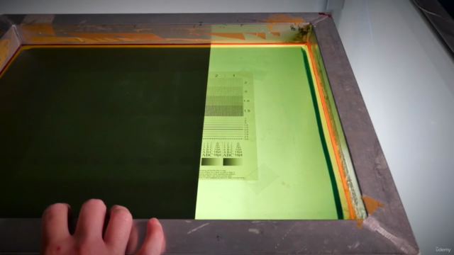 How to expose a screen for screen printing. – Screenshot 1