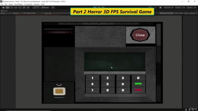 Create Horror Survival Game In Unity & C# Part2(Craft/Quest) - Screenshot_03