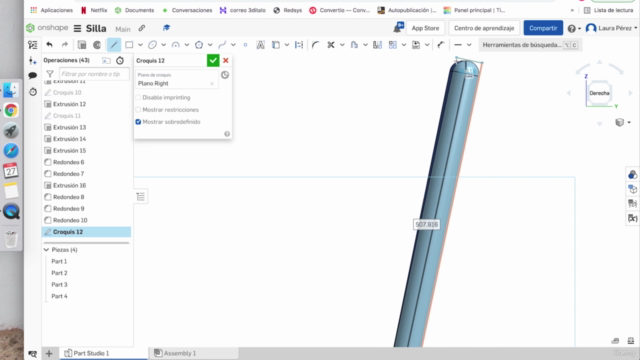 Aprende Onshape desde 0 - Modela 3D con programa CAD gratis – Screenshot 2