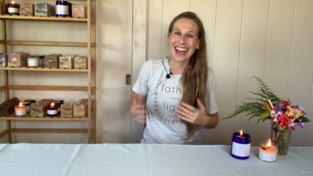 Hot Process Soap Making Course Step-by-Step for Beginners – Screenshot 1
