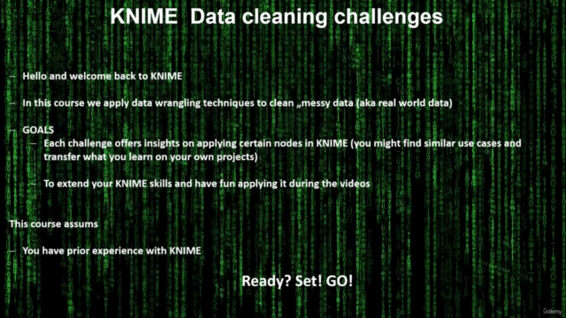 KNIME data cleaning challenges – Screenshot 1