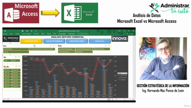 Microsoft Excel - Diseño Dashboard para Análisis de datos – Screenshot 3