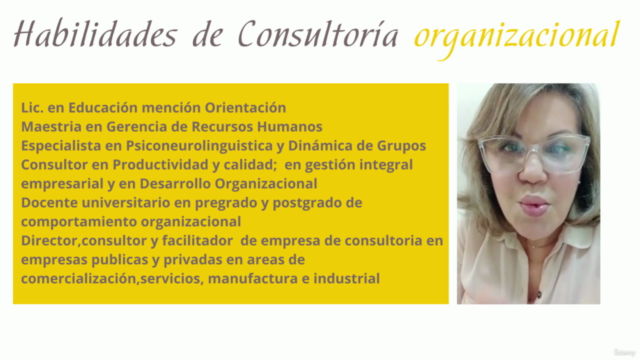 Habilidades de consultoría organizacional – Screenshot 1