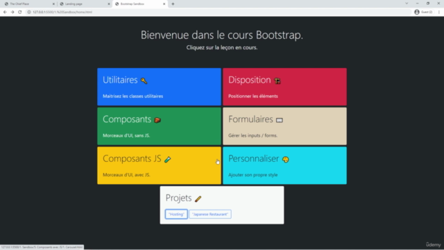 Bootstrap 5 en partant de zéro. – Screenshot 1