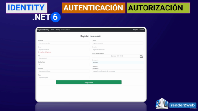 Máster en .NET 6 Identity, Autenticación y Autorización - Screenshot_02