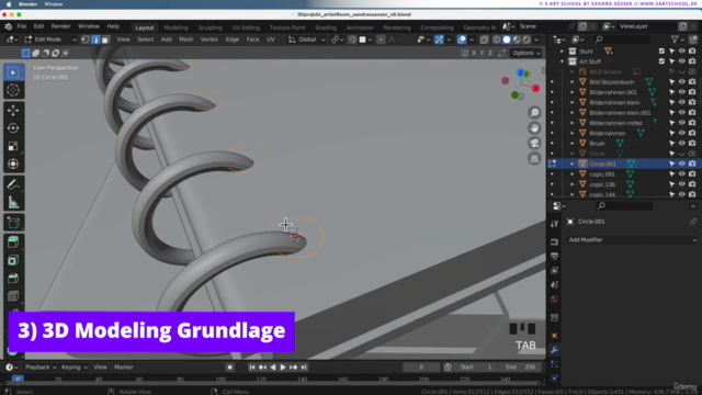 Blender 3D Memory — 3D Modeling für Anfänger – Screenshot 3