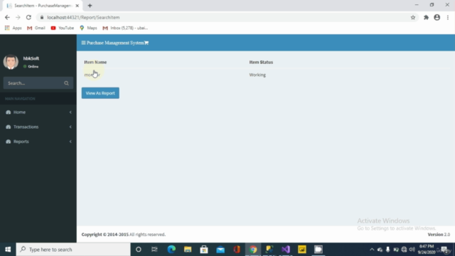 ASP .Net Core MVC - Build Purchase Management System Project – Screenshot 4