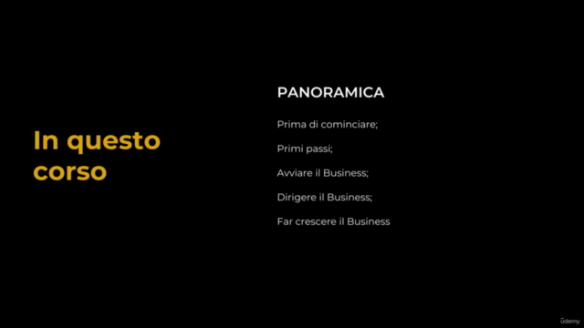 Business da zero + Certificato – Screenshot 2