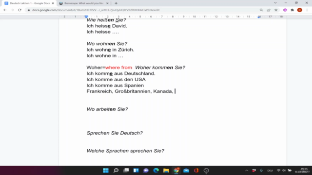 Learn German Basics – Screenshot 2