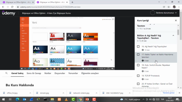 Temel Bilgisayar Kursu | Bilgisayar ve Office Eğitimi 2025 – Screenshot 1