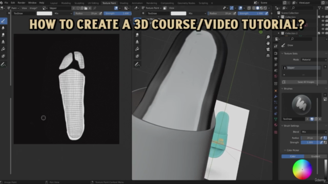 How to create 3D video tutorial - Blender Maya 3D – Screenshot 1