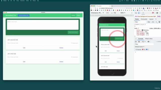 Vue JS 3: Composition API (with Pinia, Firebase 9 & Vite) – Screenshot 4