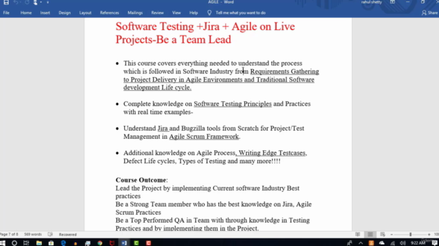 MasterClass Software Testing with Jira & Agile -Be a QA Lead - Screenshot_01