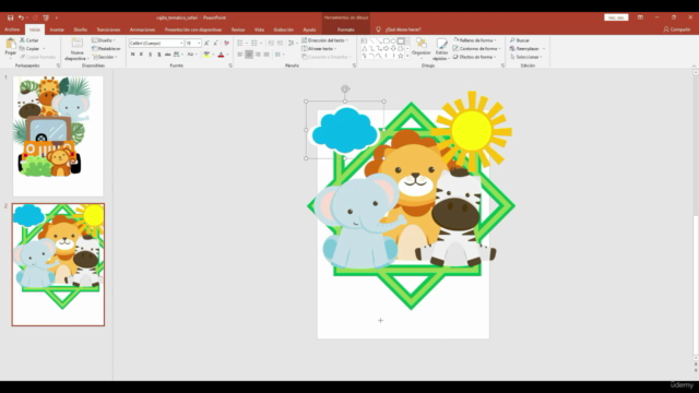 Papelería creativa fácil en PowerPoint para principiantes – Screenshot 4