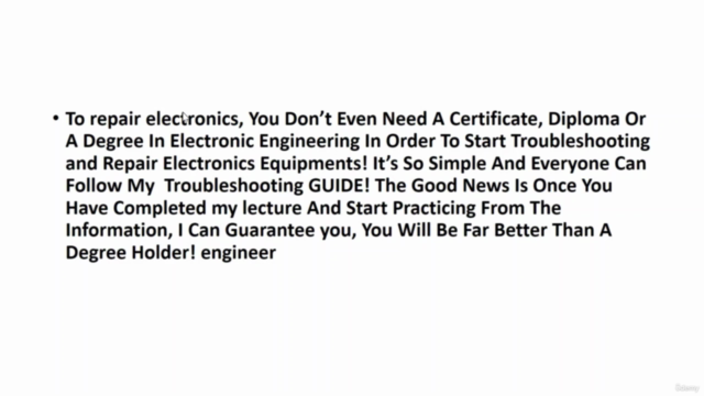 Learn to Repair & Troubleshoot Electronics Device – Screenshot 1