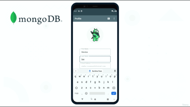 Secure User Authentication | Android + Ktor Server + MongoDB – Screenshot 1